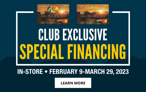 club exclusive special financing