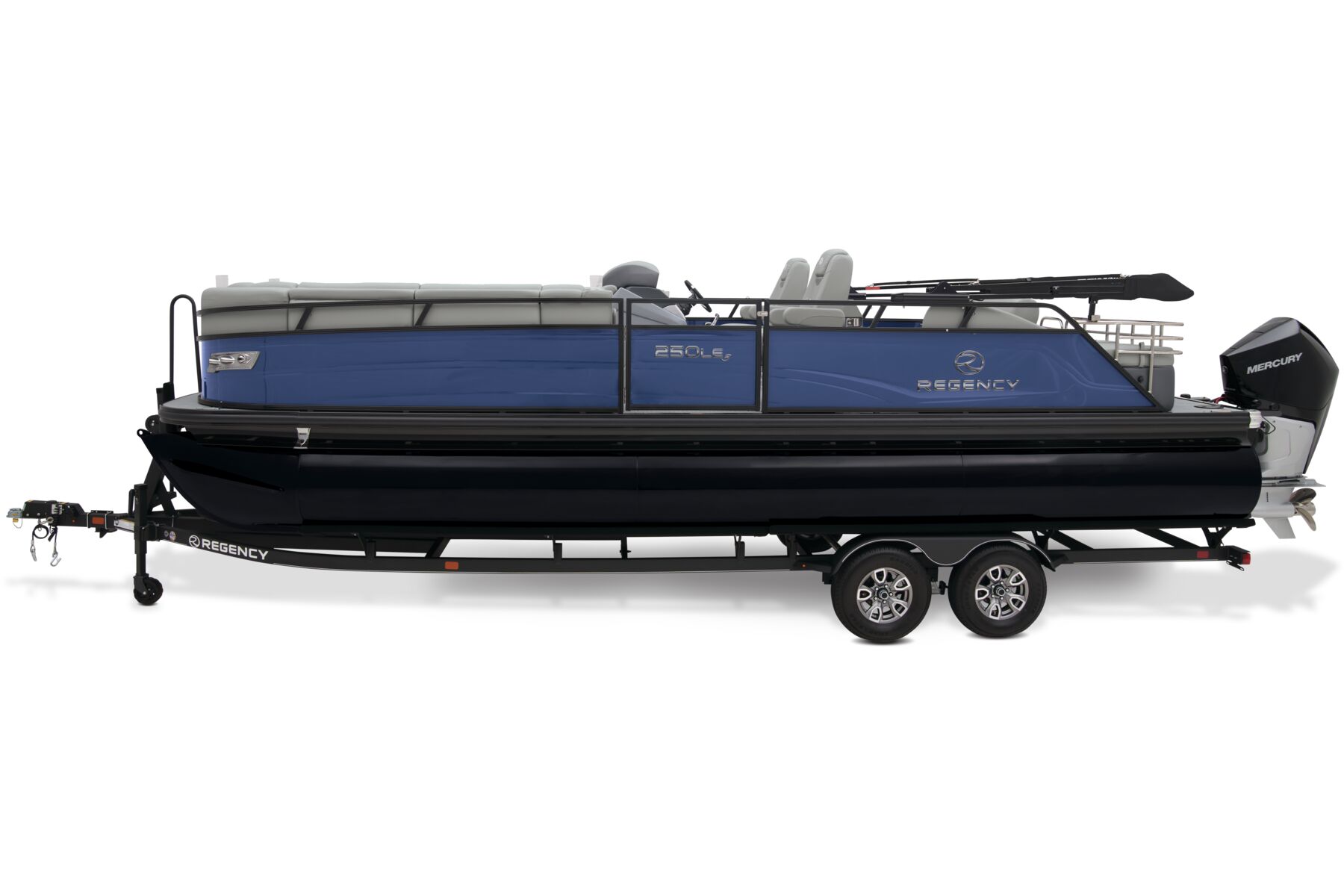 Profile view of 250 LE3 Sport Pontoon